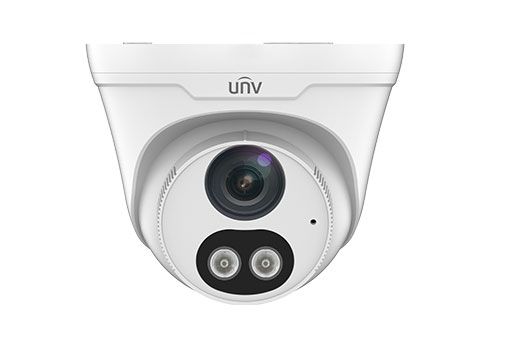 Uniview Easystar 2MP Colorhunter turret dómkamera, 2.8mm fix objektívvel, mikrofonnal és hangszóróval - Image 3