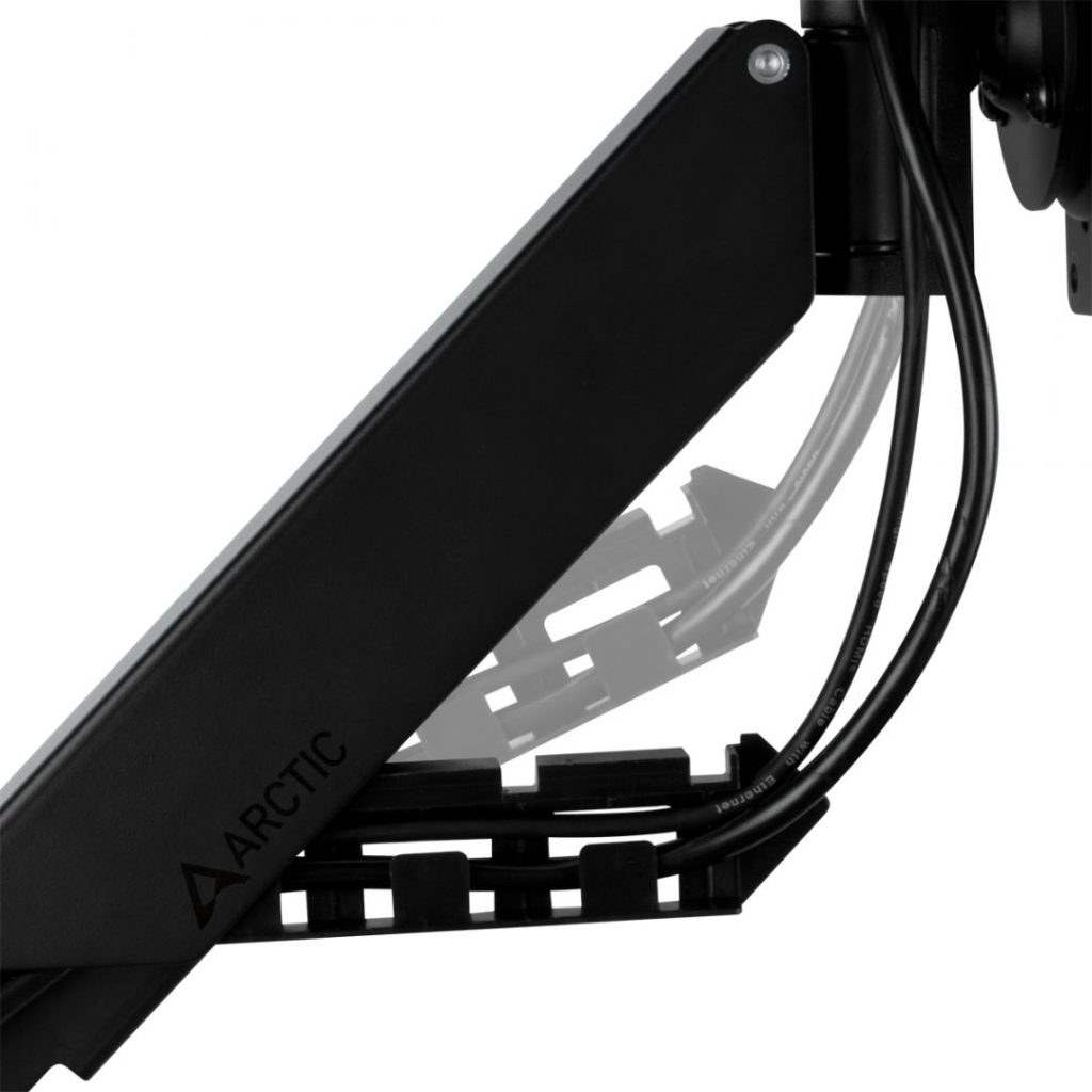 Arctic X1-3D Desk Mount Gas Spring Monitor Arm Black - Image 5