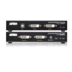 ATEN USB DVI Dual View HDBaseT 2.0 KVM Extender (1920 x 1200 @100 m) - Image 3