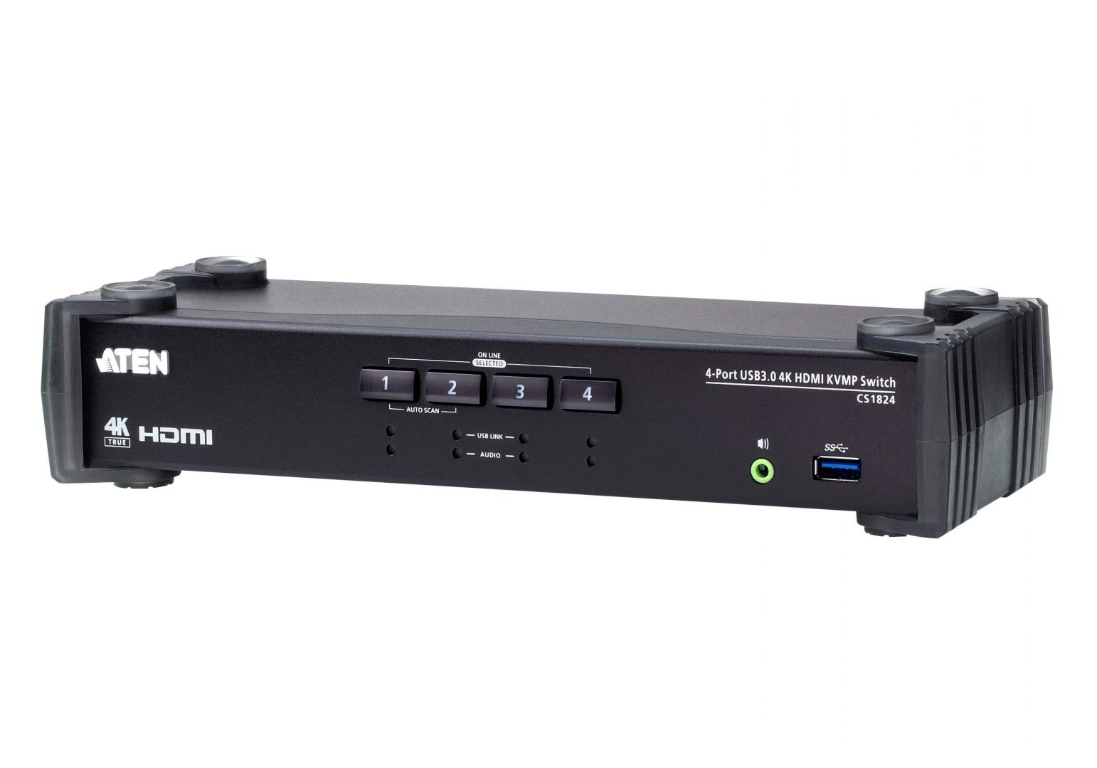aten-aten-kvmp-switch-usb-3.0-4k-hdmi-4-port_1.jpg ATEN 4-Port USB 3.0 4K HDMI KVMP Switch with Audio Mixer Mode - Image 1
