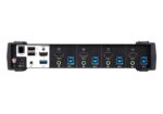 ATEN 4-Port USB 3.0 4K HDMI KVMP Switch with Audio Mixer Mode - Image 2