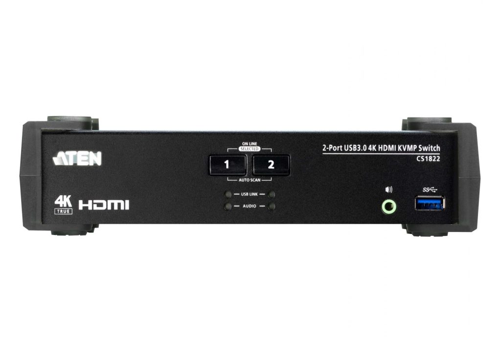 aten-aten-kvmp-switch-usb-3.0-4k-hdmi-2-port_3.jpg ATEN 2-Port USB 3.0 4K HDMI KVMP Switch with Audio Mixer Mode - Image 3