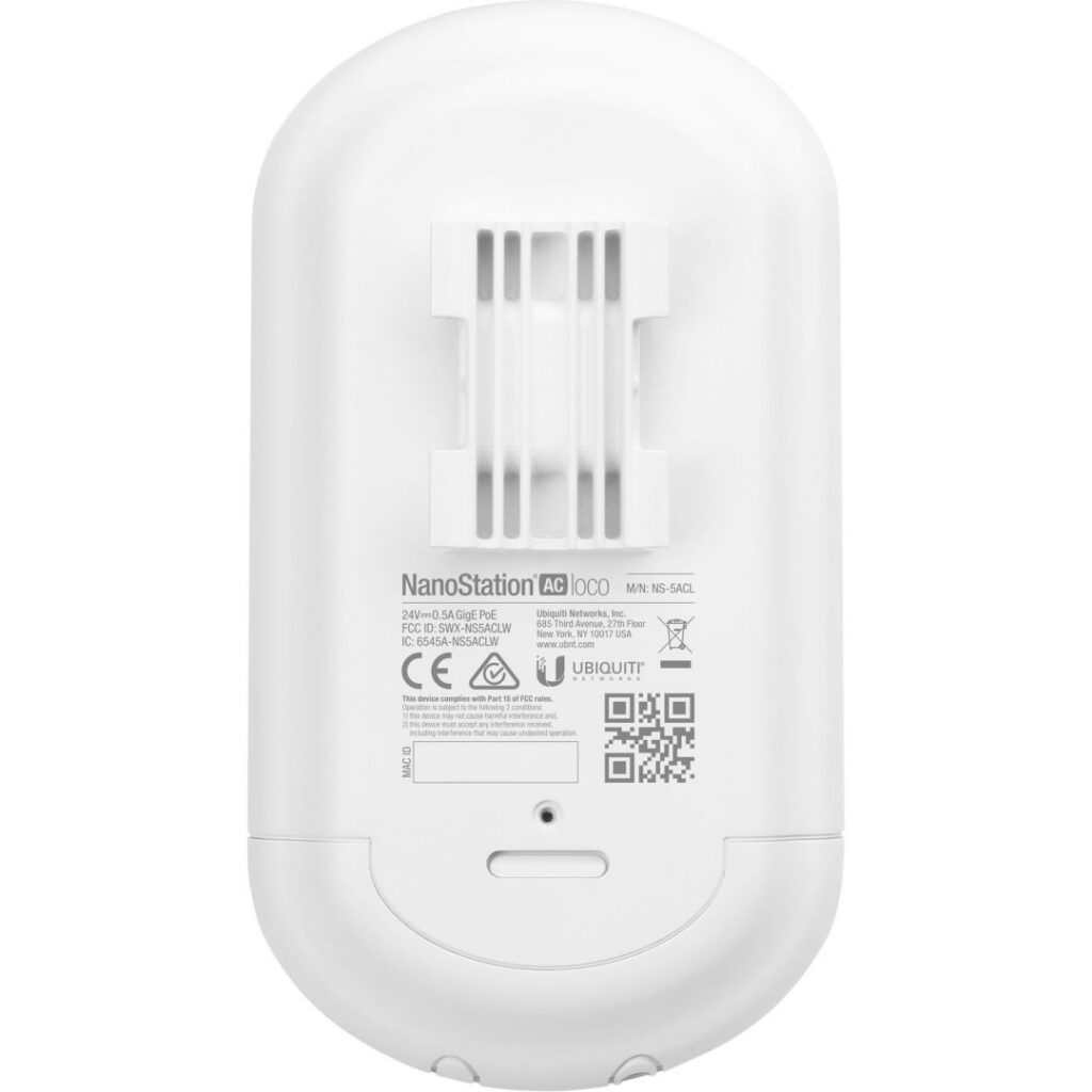 Ubiquiti Loco5AC 5GHz NanoStation AC Loco PoE Not Included Access Point White (5Pack) - Image 3