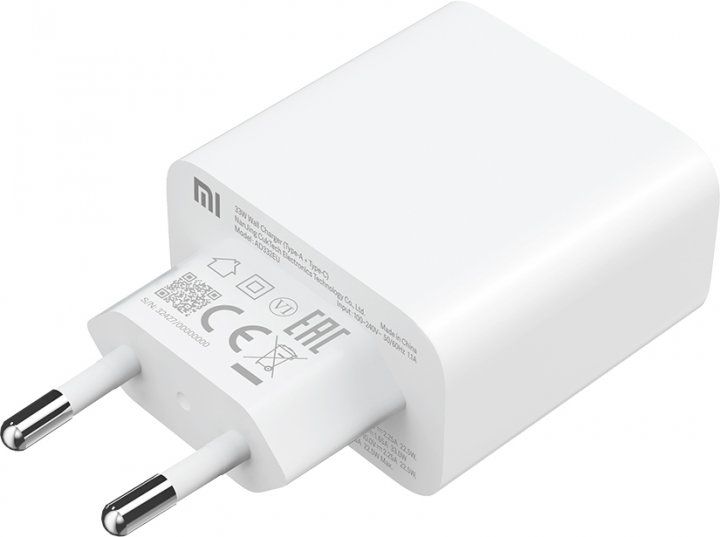xiaomi-mi-33w-type-a-type-c-wall-charger_2.jpg Xiaomi Mi 33W Wall Charger (Type-A + Type-C) White - Image 2
