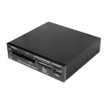 Ewent 3.5 inch Internal Card reader for your PC with USB port Frontpanel Black - Image 2