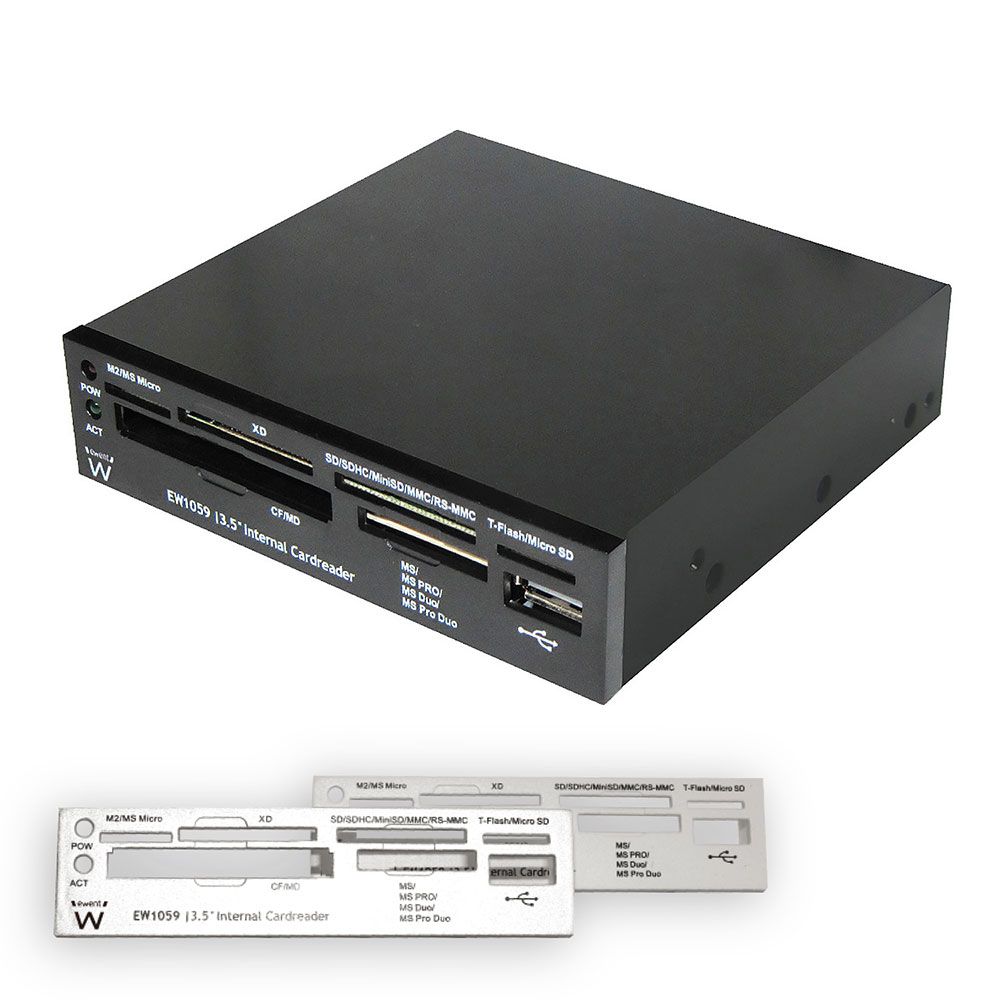 ewent-3.5-inch-internal-card-reader-for-your-pc-with-usb-port-frontpanel-black_4.jpg Ewent 3.5 inch Internal Card reader for your PC with USB port Frontpanel Black - Image 4