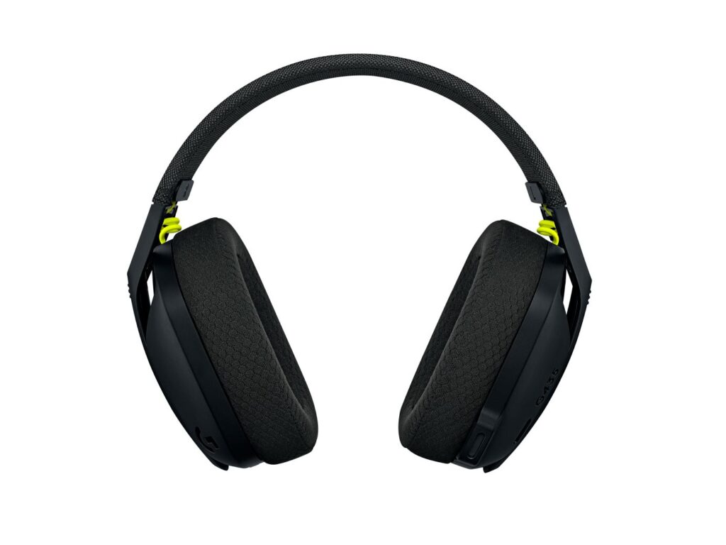 Logitech G435 Lightspeed Wireless Bluetooth Gaming Headset Black/Neon Yellow - Image 4