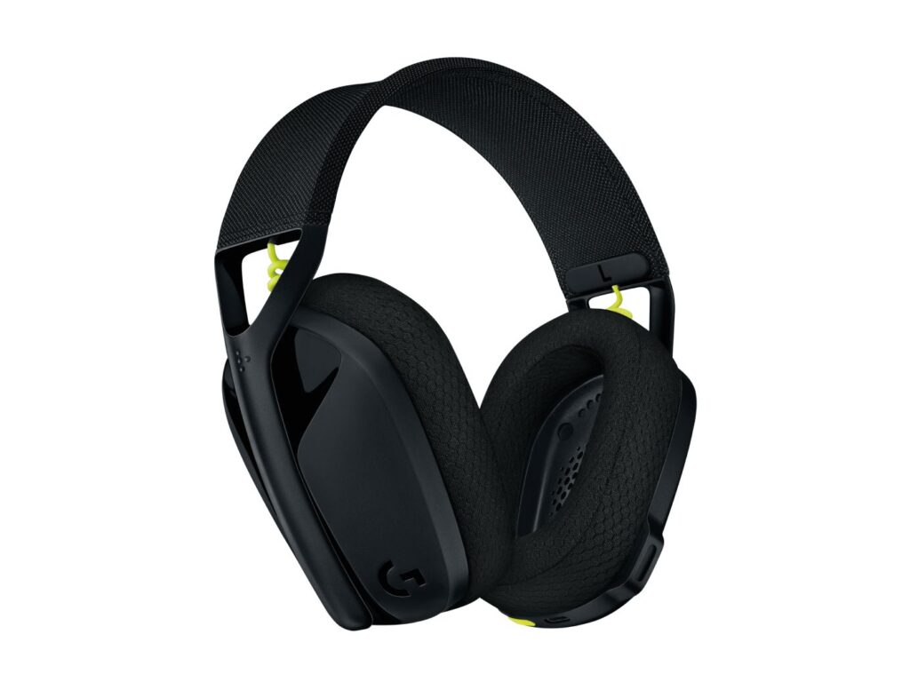 Logitech G435 Lightspeed Wireless Bluetooth Gaming Headset Black/Neon Yellow - Image 5