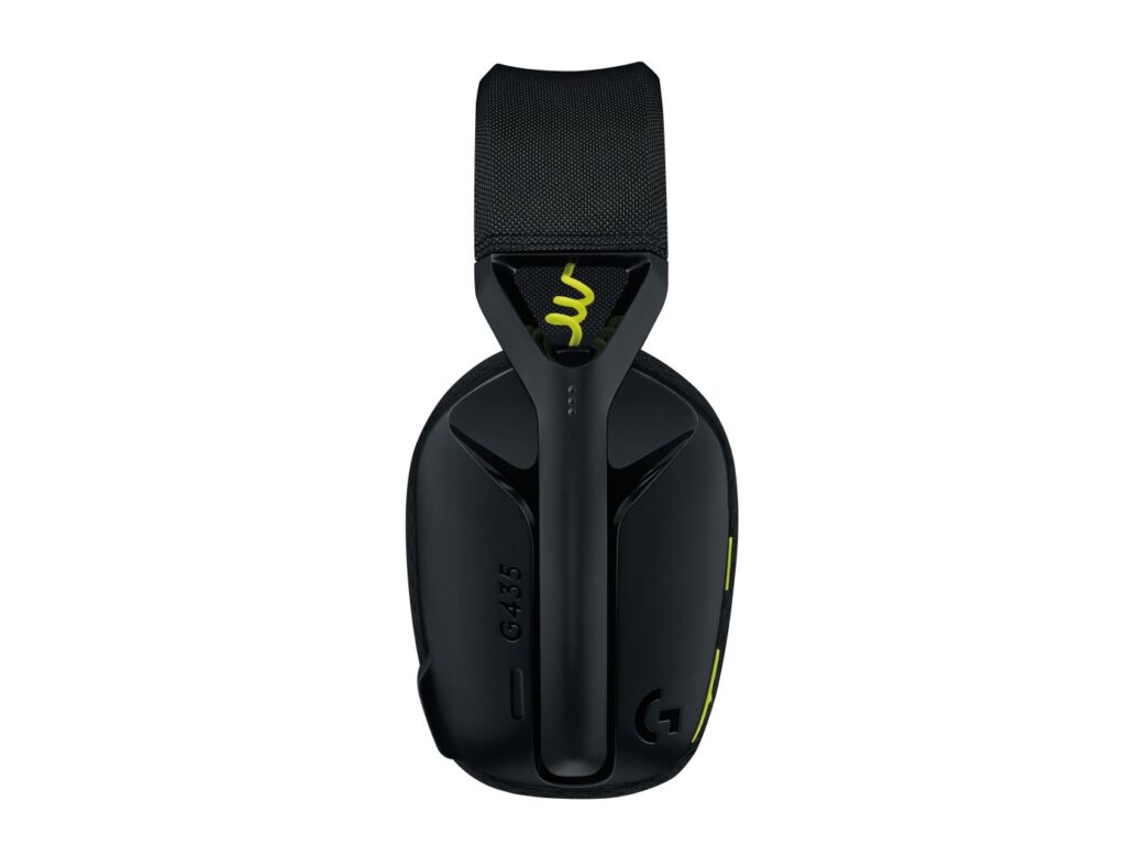 Logitech G435 Lightspeed Wireless Bluetooth Gaming Headset Black/Neon Yellow - Image 6