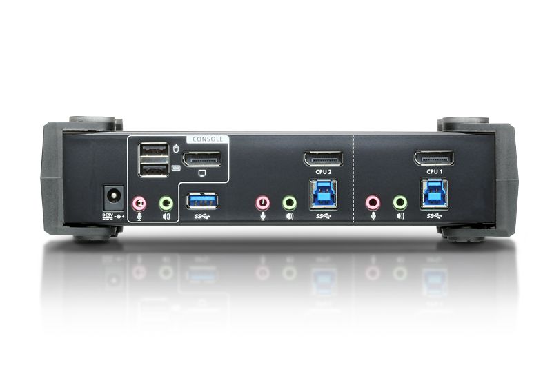 ATEN 2-Port USB 3.0 4K DisplayPort KVMP Switch - Image 2