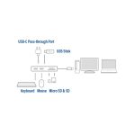 ACT AC7052 USB-C Hub 3 port with CardReader Grey - Image 6