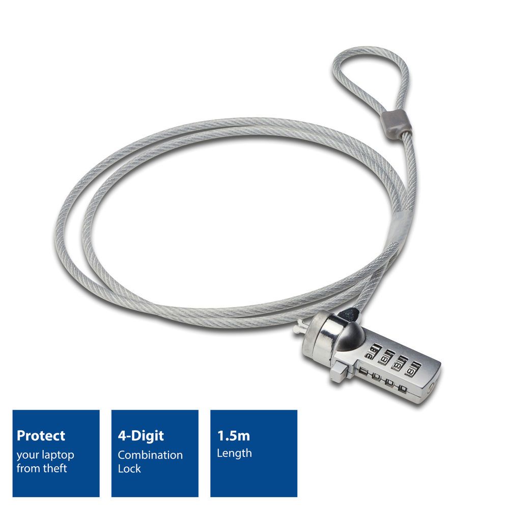 ACT AC9015 Laptop Lock with number lock - Image 3