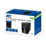 ACT AC2305 Line Interactive 600VA UPS - Image 2