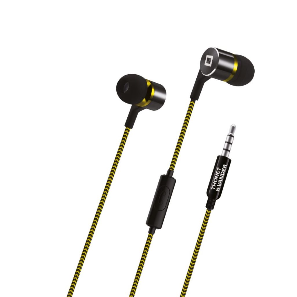 Thonet & Vander Klein In Ear Headset Fekete/Arany - Image 3