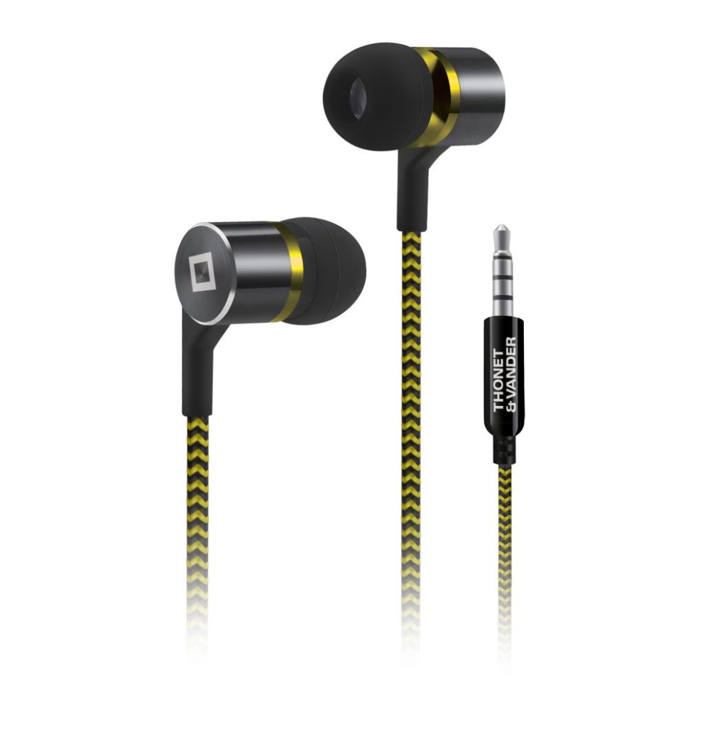 Thonet & Vander Klein In Ear Headset Fekete/Arany - Image 4