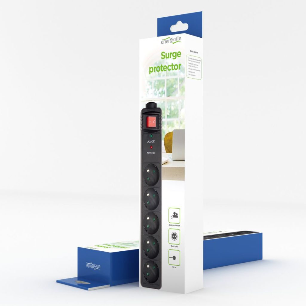 gembird-surge-protector-5-french-sockets-1-5m-black_3.jpg Gembird SPF5-C-5 Túlfeszültségvédő Kapcsolóval 5DIN 1,5m Black - Image 3