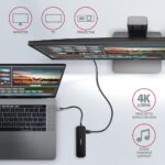 AXAGON HMC-6GL SuperSpeed USB-C Combo 6in1 Hub Black - Image 4