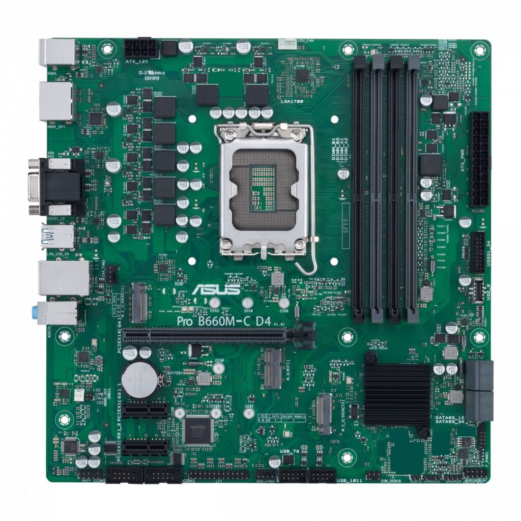 Asus PRO B660M-C D4-CSM - Image 2