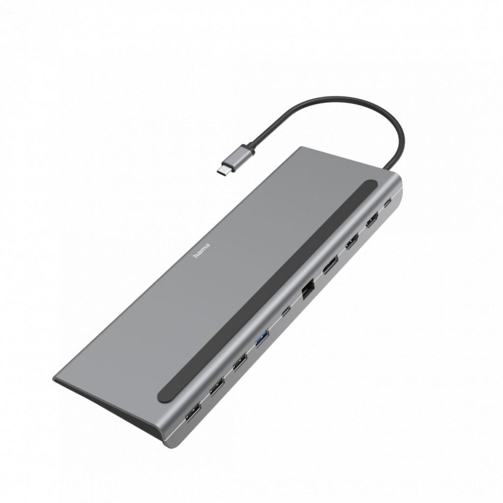 Hama USB 3.2 TYPE-C 10in1 Dokkoló Adapter - Image 1