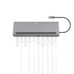 Hama USB 3.2 TYPE-C 10in1 Dokkoló Adapter - Image 2