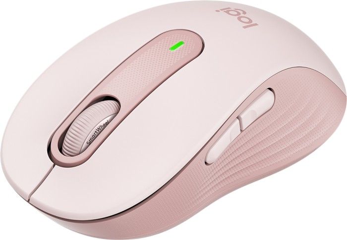 LOGITECH Egér - M650 Signature Vezeték Nélküli Optikai (Medium), Rózsaszín - Image 3