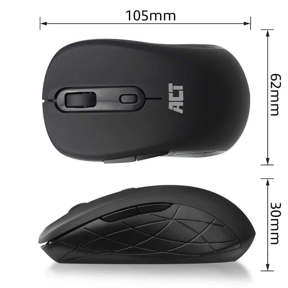 ACT AC5125 Wireless mouse Black - Image 2
