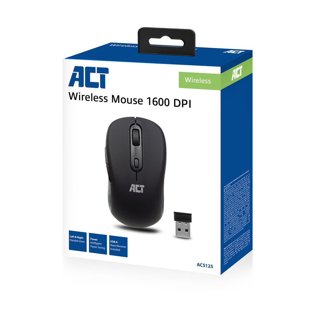ACT AC5125 Wireless mouse Black - Image 3