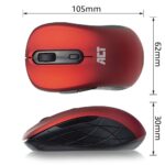 ACT AC5135 Wireless mouse Red - Image 6