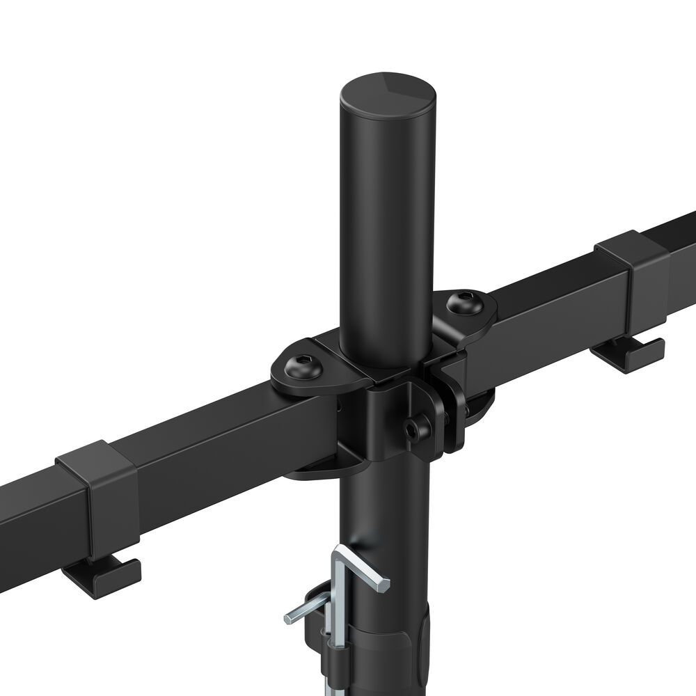 ACT AC8302 Monitor Desk Mount For 2 Monitors / Up to 35" VESA Black - Image 9