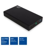 ACT AC1405 USB3.2 3,5" Hard Drive Enclosure Screwless Design Black - Image 2