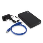 ACT AC1405 USB3.2 3,5" Hard Drive Enclosure Screwless Design Black - Image 6