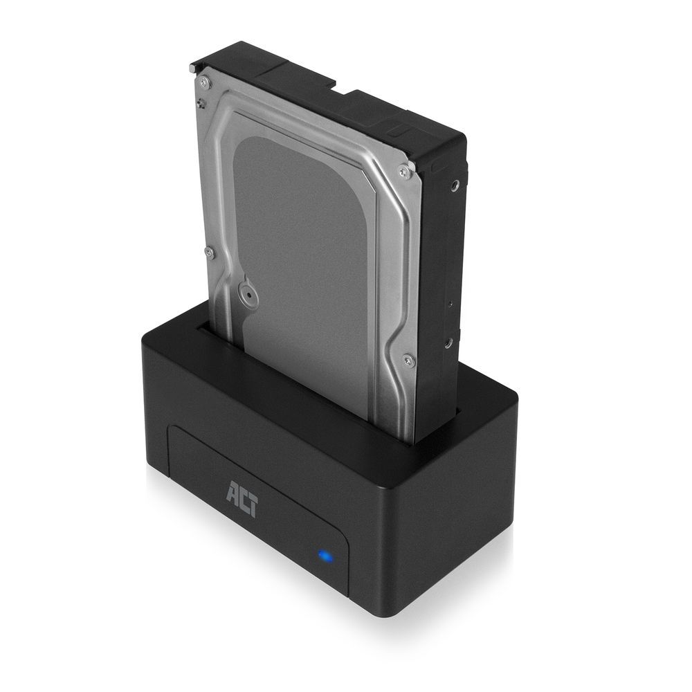 ACT AC1500 USB3.2 2,5"/3,5" SATA Hard Drive Docking Station - Image 1