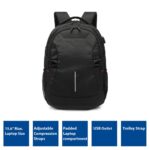 ACT AC8530 Global Backpack with USB charging port 15,6" Black - Image 2