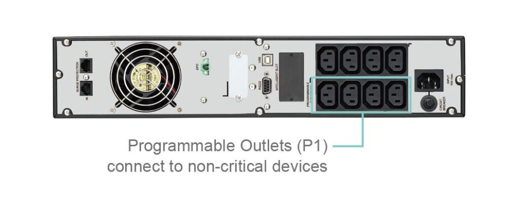 FSP Eufo1.1K Eufo LCD 1100VA UPS - Image 4