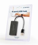 Gembird UHB-U2P4-04 4-port USB hub Black - Image 2