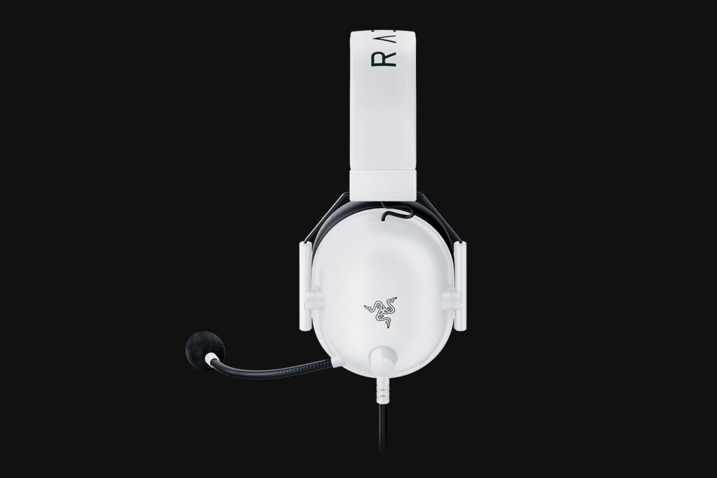 Razer Blackshark V2 X fehér gamer headset - Image 3