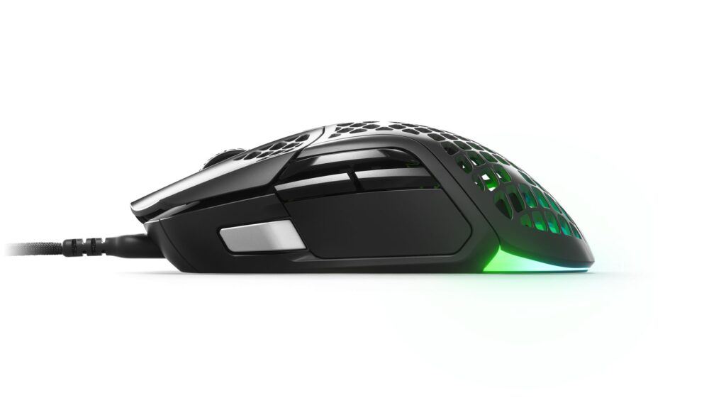 Steelseries Aerox 5 Gaming mouse Black - Image 3