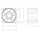 Arctic S4028-6K 40mm Server Fan - Image 6
