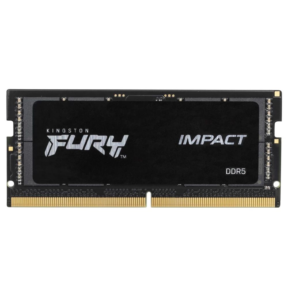 Kingston 8GB DDR5 4800MHz SODIMM Fury Impact Black - Image 1