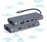 Gembird A-CM-COMBO7-01 USB Type-C 7-in-1 Multi-Port Adapter Space Grey - Image 3