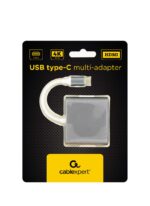 Gembird A-CM-HDMIF-02-SG USB Type-C 3-in-1 Multi-Port Adapter Space Grey - Image 2