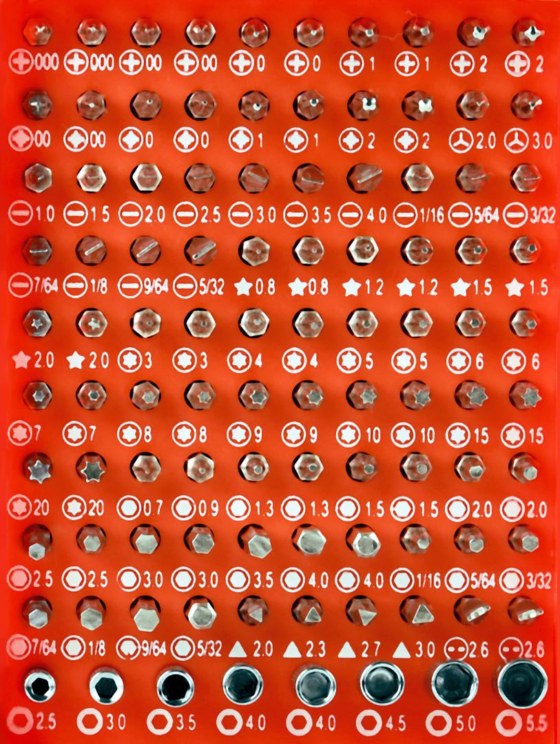 Gembird TK-SD-07 108db-os Precision Bit Set Szerszámkészlet - Image 2