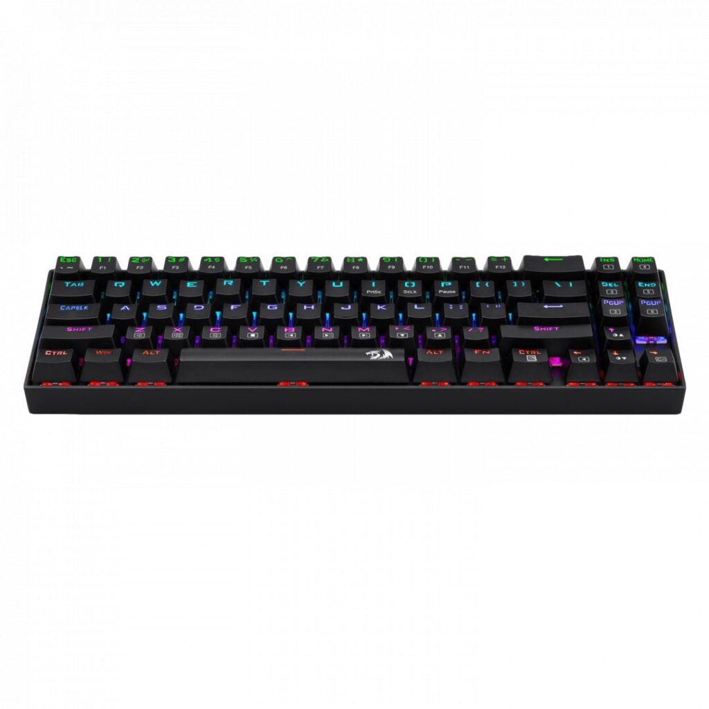 Redragon Deimos, Wired & Wireless Mechanical keyboard, RGB, brown switch Black HU - Image 4