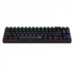 Redragon Deimos, Wired & Wireless Mechanical keyboard, RGB, blue switch Black HU - Image 4