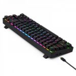 Redragon Deimos, Wired & Wireless Mechanical keyboard, RGB, blue switch Black HU - Image 6