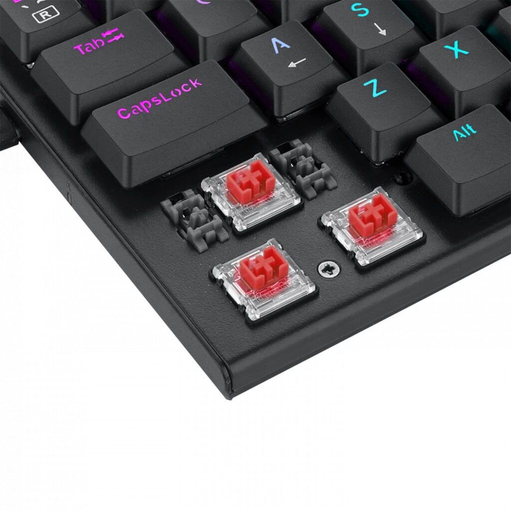 Redragon Anivia, wired mechanical keyboard,RGB, red switch Black HU - Image 9