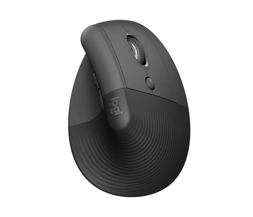 Logitech Lift Vertical Ergonomic Mouse Graphite - Image 1