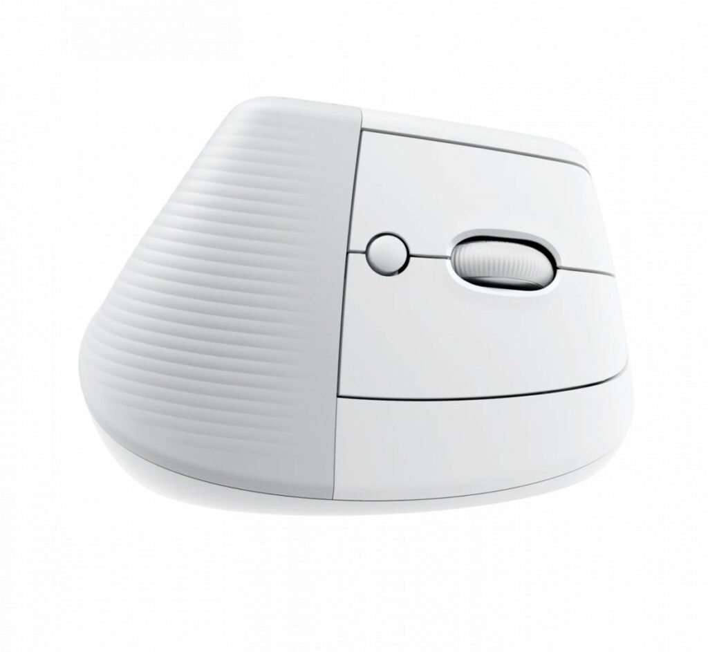 Logitech Lift Vertical Ergonomic Mouse Off-White - Image 2