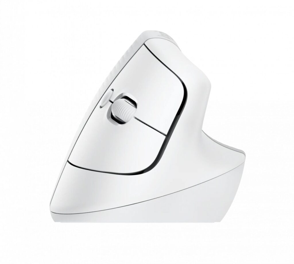 Logitech Lift Vertical Ergonomic Mouse Off-White - Image 3