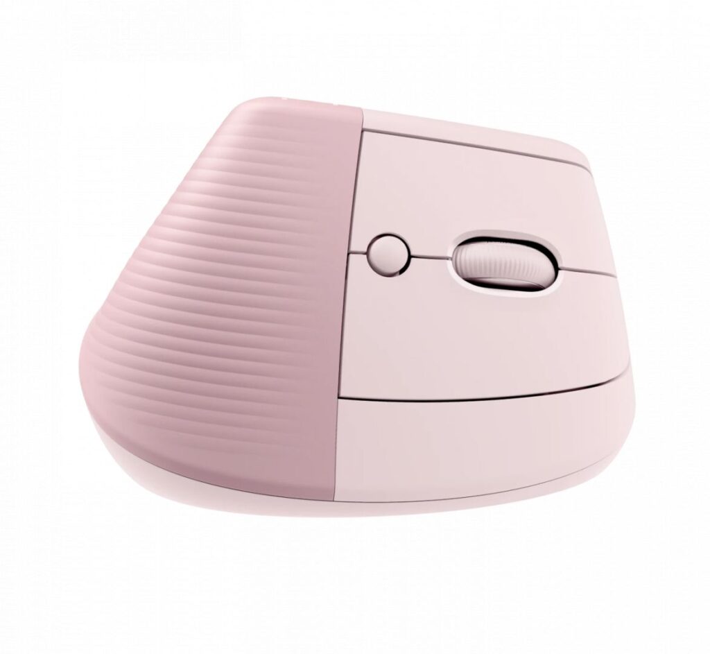 Logitech Lift Vertical Ergonomic Mouse Rose - Image 3
